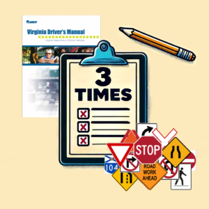 8-Hour Driver's Manual (3 Times Failure)